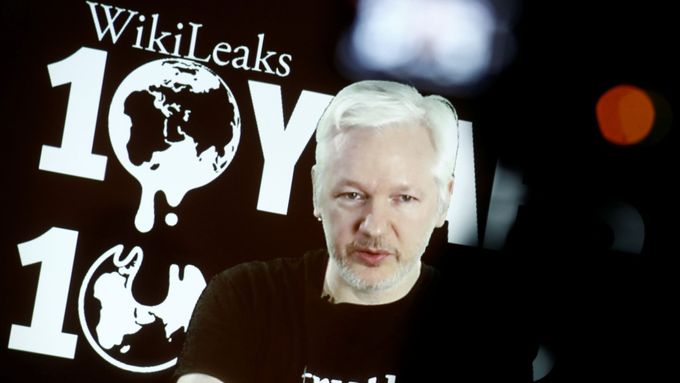 Zakladatel WikiLeaks, Julian Assange
