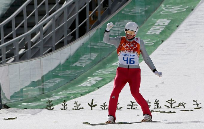 Eric Frenzel na olympiádě v Soči