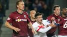 Fotbal, Sparta - Plzeň: Michal Ďuriš (12)