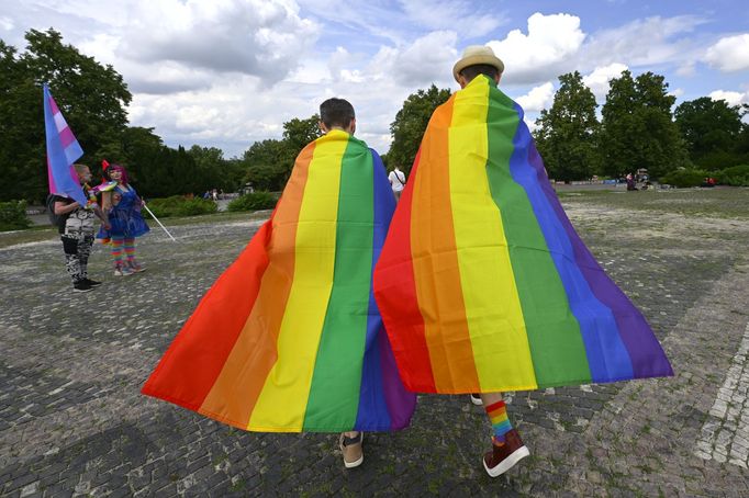 Prague Pride - pochod rovnosti a respektu, 2.srpna 2025, Praha.