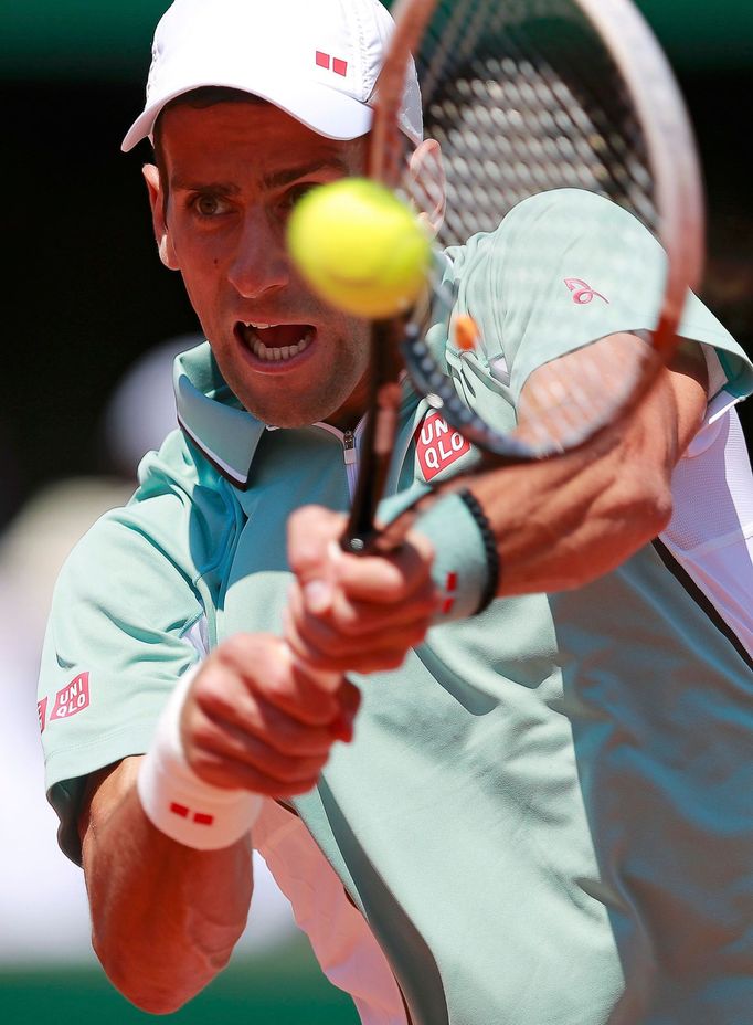 Novak Djokovič v semifinále French Open 2013