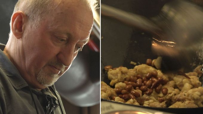Kuchař Vladimír Suchý připravil Kung-pao, na které chodil v 70. letech i Karel Gott.