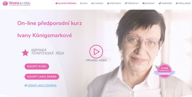 Předporodní kurzy on-line