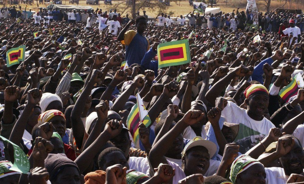 Zimbabwe: Shromáždění příznivců Zanu-PF