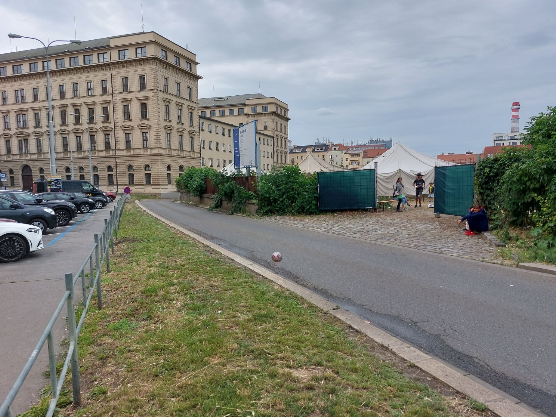 Romští uprchlíci z Ukrajiny v Brně
