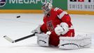 Hokej, MS 2013, Česko - Dánsko: Ondřej Pavelec