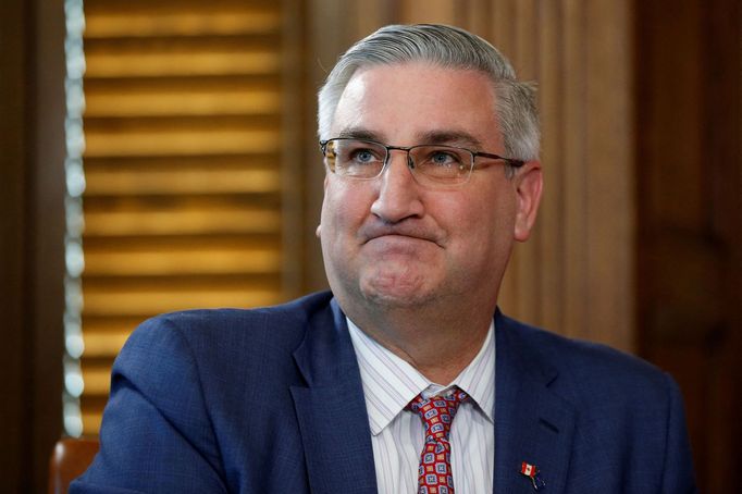 Guvernér amerického státu Indiana Eric Holcomb