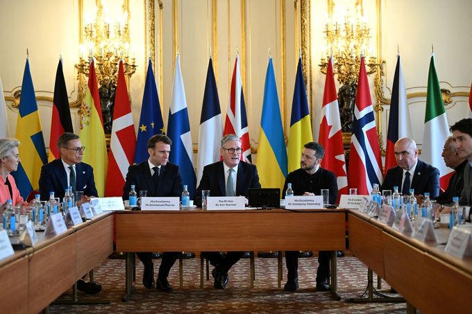 Summit lídrů Evropy o Ukrajině.