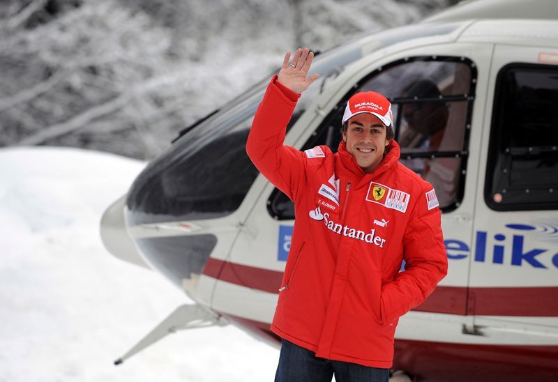 Ferrari a Ducati na horách