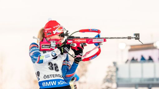Östersund, sprint Ž: Eva Puskarčíková