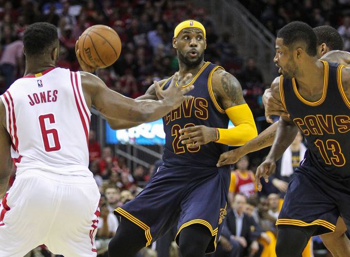 NBA: Cleveland Cavaliers at Houston Rockets (LeBron James)