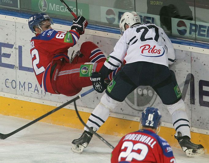 Lev Praha - Záhřeb: Lukáš Cingeľ - Hugh Jessiman