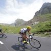 Nieve Iturralde v 18. etapě Tour de France 2014 (Pyreneje)