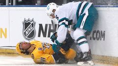 NHL 2022 Global Series - San Jose Sharks v Nashville Predators