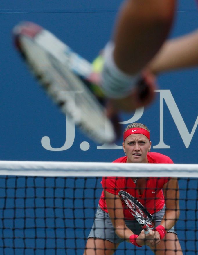 Petra Kvitová na tenisovém US Open