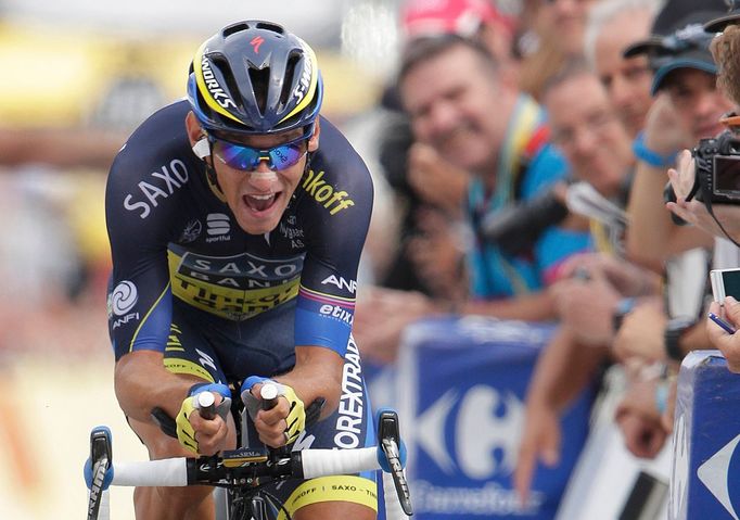 Roman Kreuziger v časovce na Tour de France 2013.