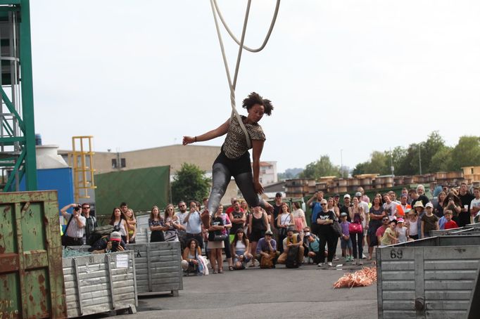 Snímek z pražské části festivalu KoresponDance.