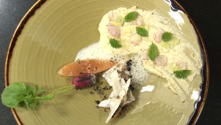 Nově otevřená restaurace Le terroir láká na předkrm ze sivena severského