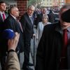 Miloš Zeman volí ve druhém kole voleb 2018, novináře nevpustili dovnitř