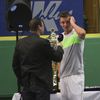 finále tenisové extraligy TK Agrofert Prostějov - TK Precheza Přerov: Tomáš Berdych