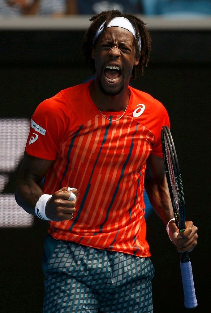 Gael Monfils na Australian Open 2016