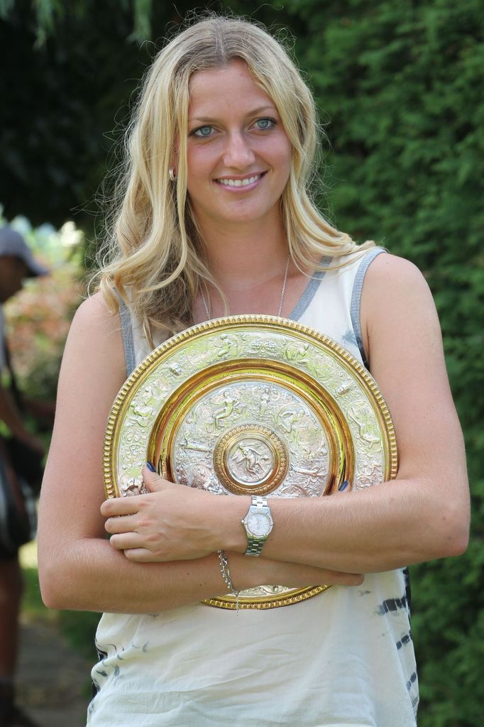 Petra Kvitová se vrátila z Wimbledonu 2014