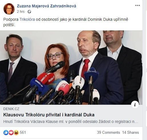 FB Majerová Zahradníková