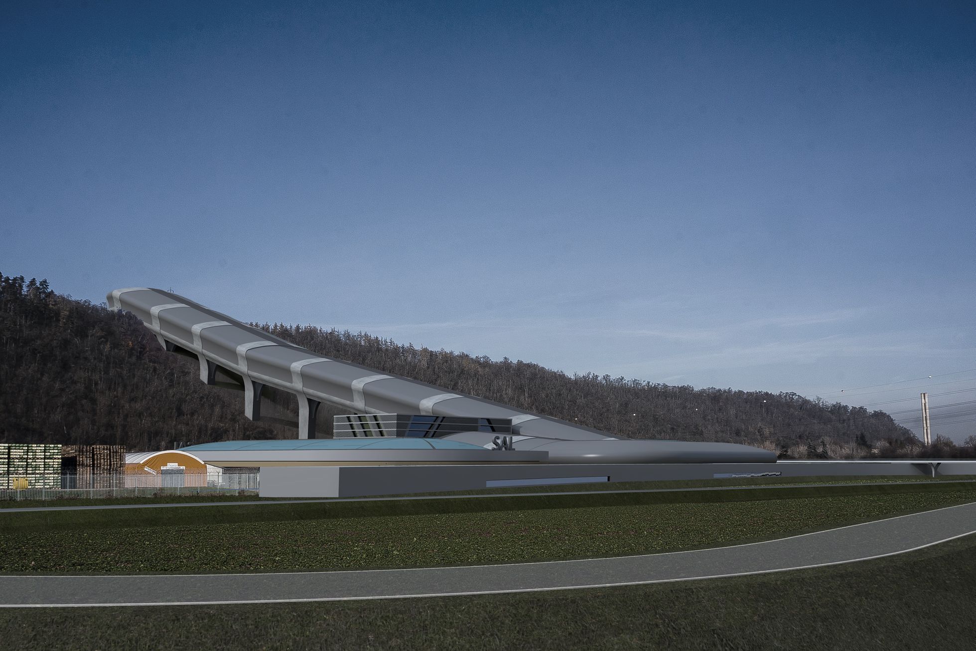 SAL - Sportovní komplex v Radotíně a Velké Chuchli (projekt)