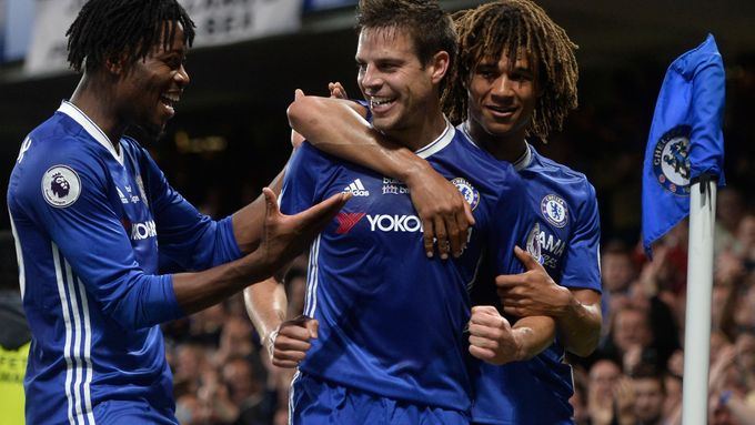 Radost fotbalistů Chelsea
