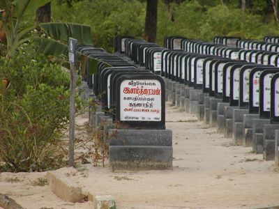 Hřbitov tamilských Tygrů