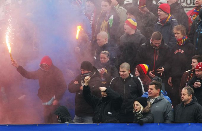 Silvestrovské derby Slavia - Sparta 2013