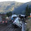 Havárie vlaku v Ústí nad Labem