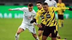 Borussia Mönchengladbach - Borussia Dortmund, Hannes Wolf a Manuel Akanji
