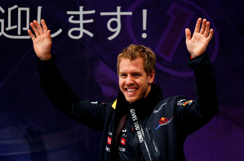 Setkání Vettela s fanoušky v Jokohamě