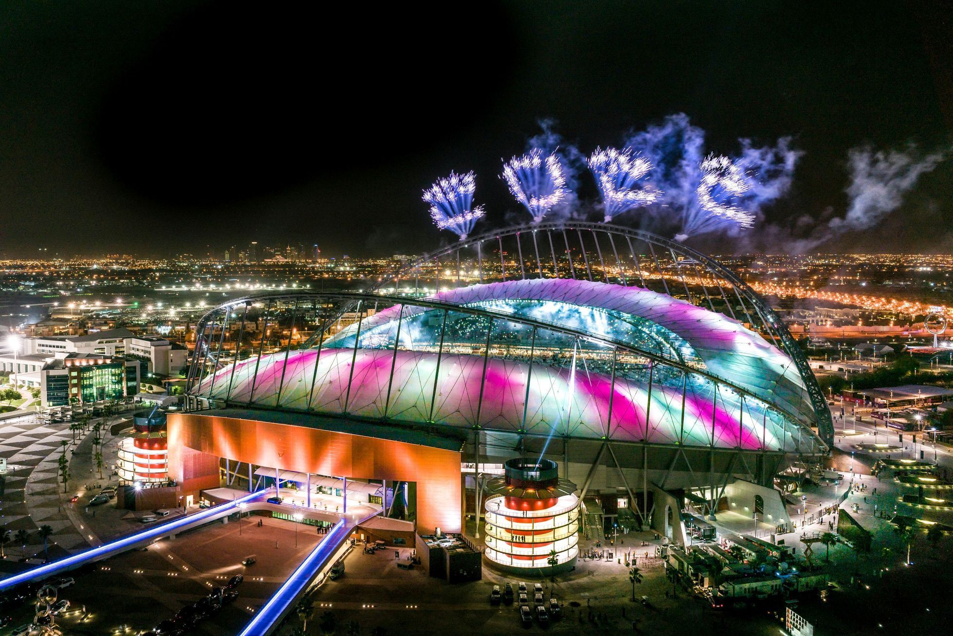 fotbal, MS 2022, stadiony, Khalifa International Stadium