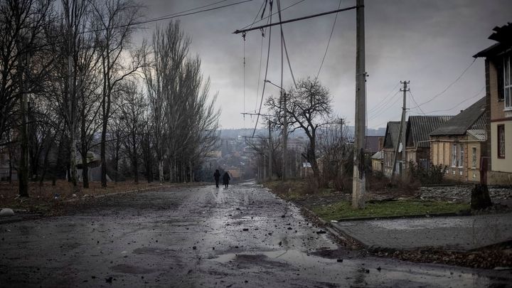 "V Bachmutu nezbylo místo pro život." Snímky ruin města, které zničili ruští vojáci; Zdroj foto: Domácí