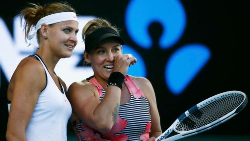Australian Open 217, finále čtyřhry Ž: Lucie Šafářová a Bethanie Mattek-Sandsová