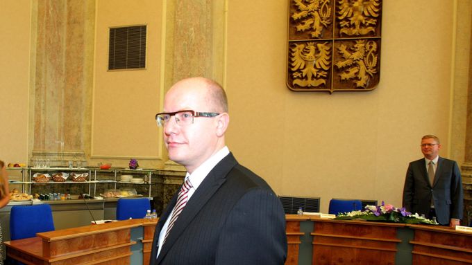 Premiér Sobotka neočekává při jednání s odboráři o rozpočtu závažné spory.