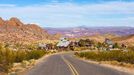 Opuštěné hornické městečko Nelson, Nevada, USA