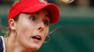 Alizé Cornetová z Francie na Frech Open 2013