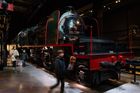 Jedna z původních lokomotiv Orient Expresu.