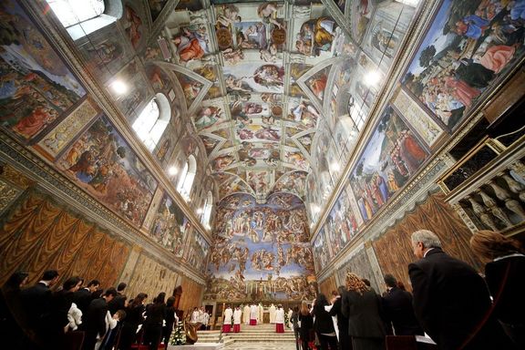 The decoration of the Sistine Chapel is one of Michelangelo's masterpieces.