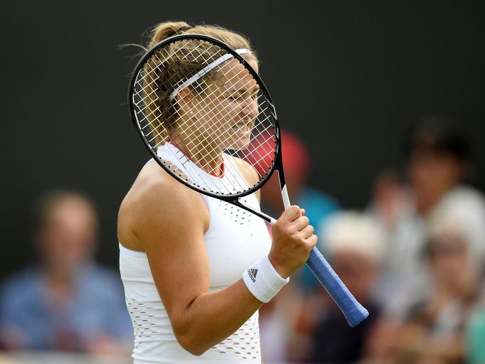 Karolína Muchová v osmifinále Wimbledonu 2019