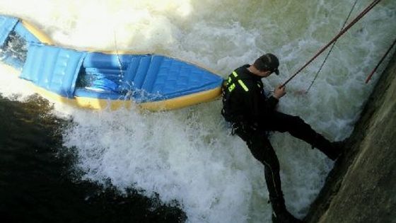 Nepodařený sjezd Viktorčina splavu