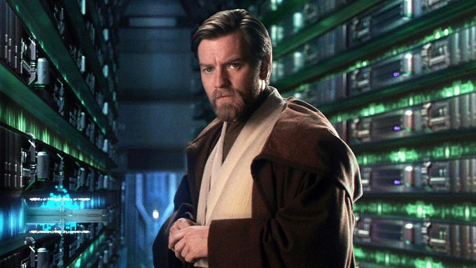 Ewan McGregor jako Obi-Wan Kenobi v roce 2005.