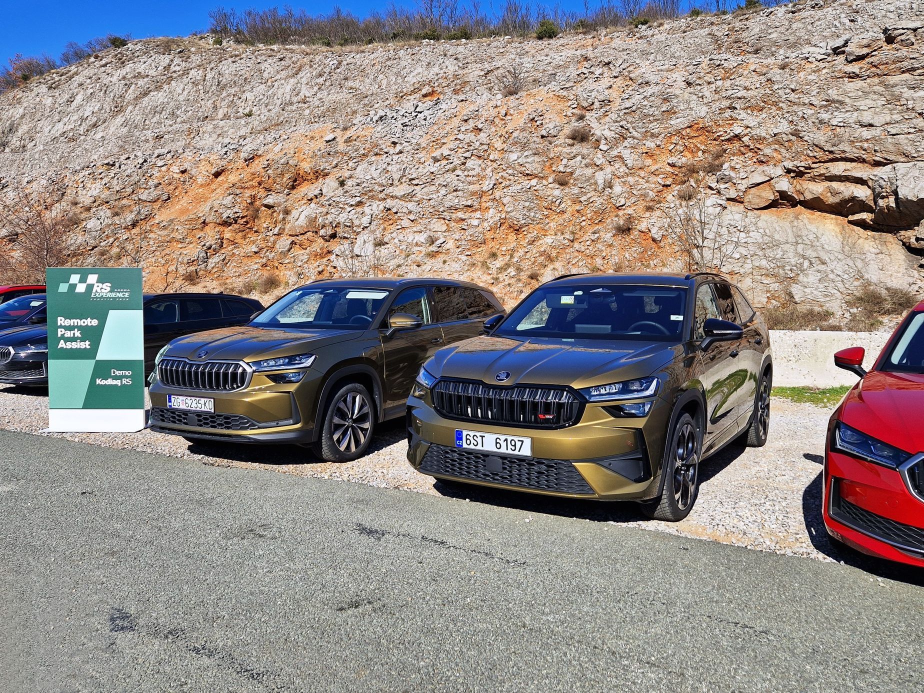Škoda Kodiaq RS test Chorvatsko