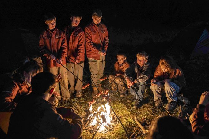 Z natáčení seriálu ČT Kamarád, jehož premiéra je plánovaná na rok 2026.