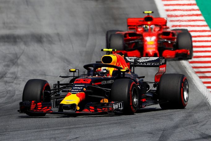 Max Verstappen ve Velké ceně Rakouska