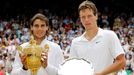 Wimbledon 2010: Rafael Nadal a Tomáš Berdych