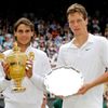 Wimbledon 2010: Rafael Nadal a Tomáš Berdych
